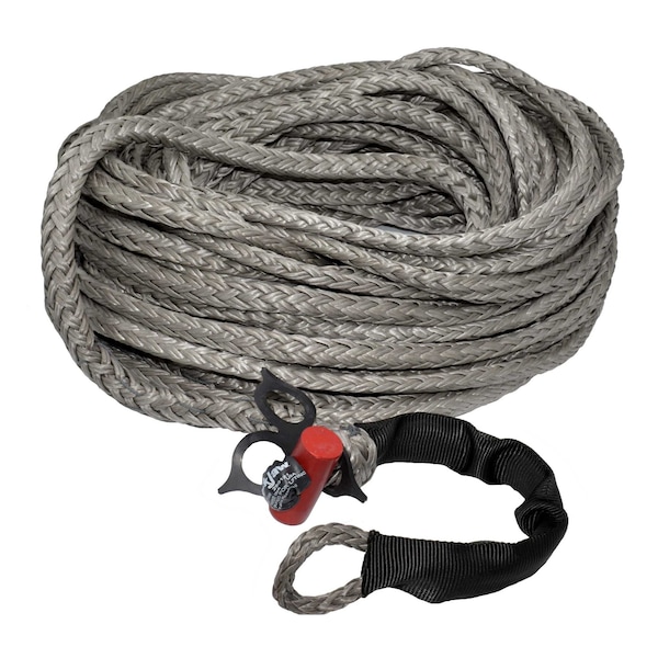 1/2 In. X 100 Ft. 10,700 Lbs. WLL. LockJaw Synthetic Winch Line Extension W/Integrated Shackle